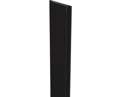 Baguette de recouvrement Osmo pour poteau alu 200 cm anthracite Profilé d''angle en plastique