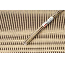 Film design avec motif en rotin sur une surface