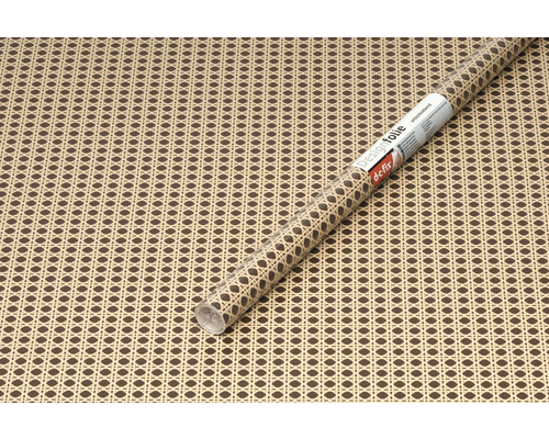 Film design avec motif en rotin sur une surface