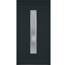 Porte d''entrée avec insert en verre