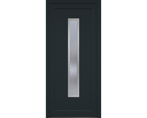 Haustür mit Glaseinsatz