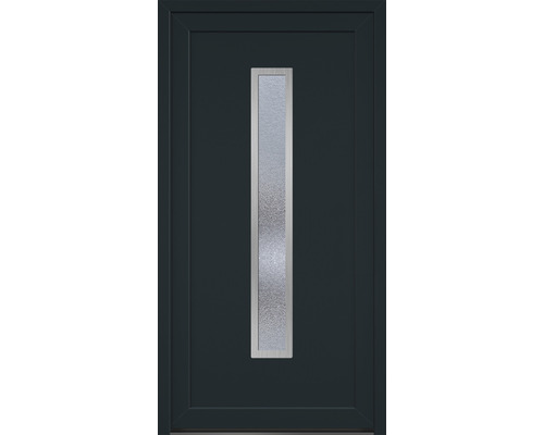 Eingangstür mit Glaseinsatz