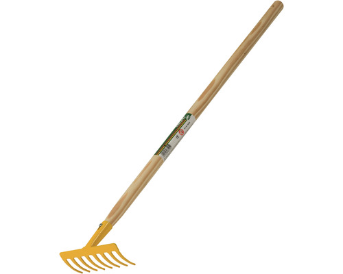 Râteau pour enfants FloraSelf Gärtnern mit Kids (Jardiner avec des enfants) bois métal jaune Râteau pour enfants FloraSelf Gärtnern mit Kids (Jardiner avec des enfants) bois métal jaune