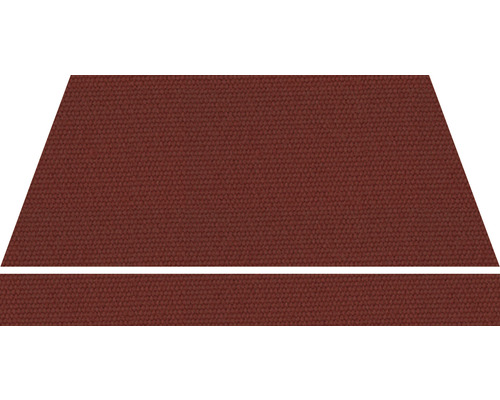 Tapis marron à motifs