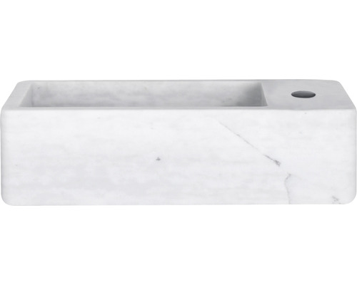 Lavabo rectangulaire en marbre