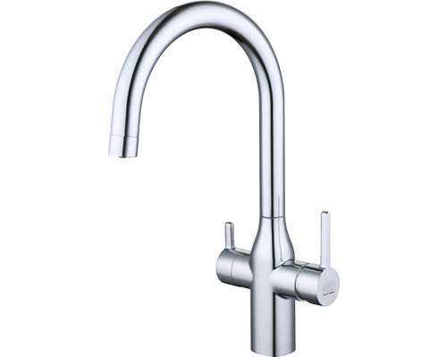 Robinet de cuisine en métal