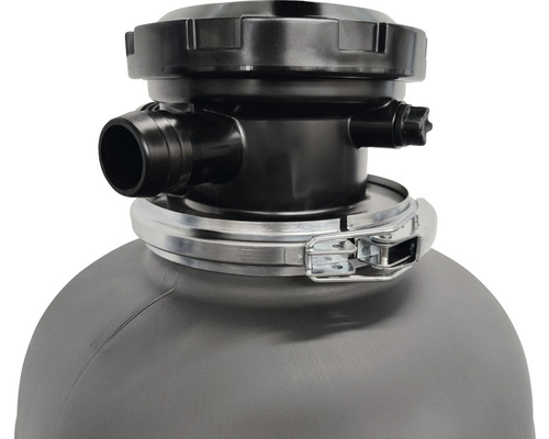 Sandfilteranlage Detailansicht des Behälterkopfes