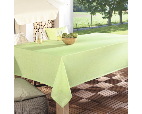 Nappe d'extérieur Palma vert pomme 130x220 cm