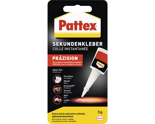 Colle instantanée Pattex précision 5 g