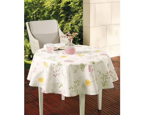 Tischdecke Modena Blume Ø 140 cm