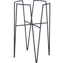 Pflanzständer Lafiora Ø 25 cm H 38 cm schwarz