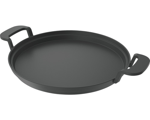 Poêle à frire ronde avec deux poignées