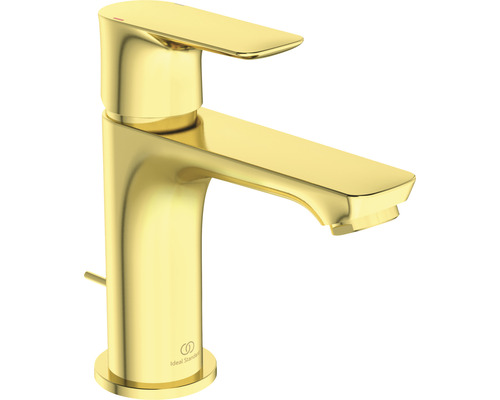 Robinet de lavabo pour vasque à poser Ideal Standard Connect Air or brossé A7007A2 Robinet de lavabo en métal
