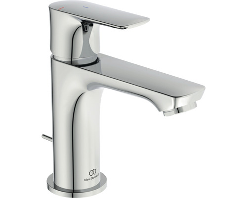 Robinet de lavabo pour vasque à poser Ideal Standard Connect Air chrome A7008AA Robinet de lavabo en métal avec mitigeur monocommande