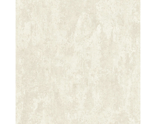 Papier peint intissé 10273-02 Casual Chique effet métal beige Papier peint structuré aspect plâtre pour l''intérieur