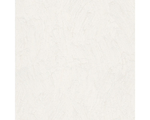 Papier peint intissé 10301-14 Focus aspect papier ingrain crème Papier peint gaufré blanc avec structure irrégulière