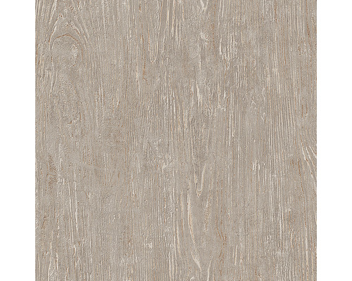 Papier peint intissé 10307-32 Focus aspect bois marron Surface à structure en bois
