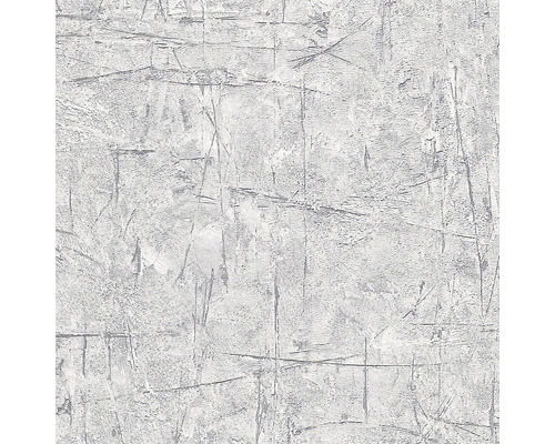 Papier peint intissé 10315-10 Focus aspect pierre gris Papier peint avec structure d''enduit