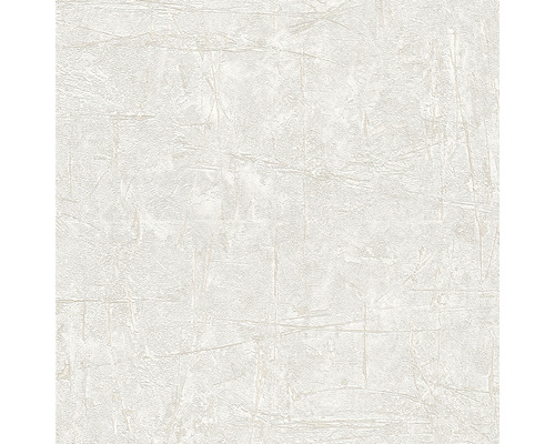 Papier peint intissé 10315-14 Focus aspect pierre crème Papier peint avec motif structuré