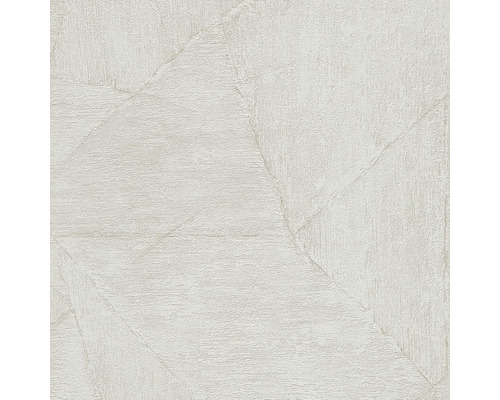 Papier peint intissé 10319-02 Evolution aspect pierre beige Papier peint à motif géométrique