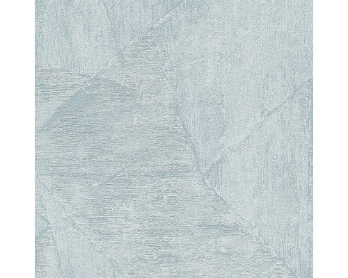 Papier peint intissé 10319-18 Evolution aspect pierre turquoise Papier peint avec motif géométrique