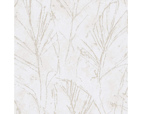 Papier peint intissé 10321-02 Evolution feuilles beige Papier peint à motif de plantes