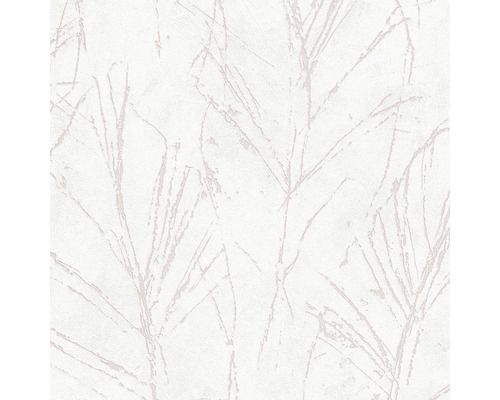Papier peint intissé 10321-05 Evolution feuilles crème Papier peint avec motif de plante