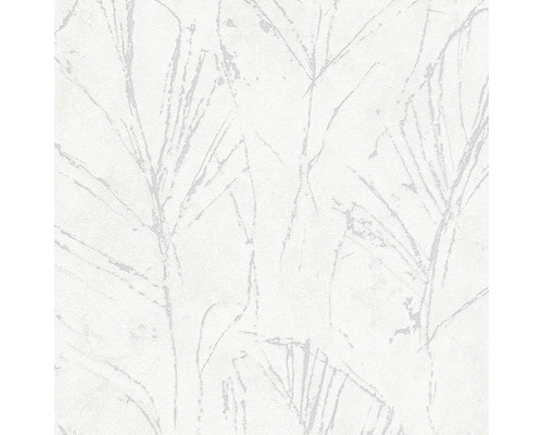 Papier peint intissé 10321-31 Evolution feuilles gris Papier peint avec motif végétal