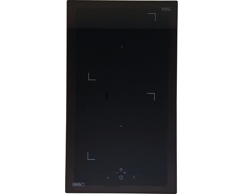 Plaque de cuisson vitrocéramique avec quatre zones de cuisson