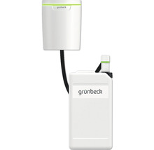 Grünbeck Logo auf einer Enthärtungsanlage