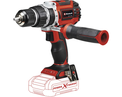 Perceuse-visseuse à percussion sans fil Einhell Power X-Change TP-CD 18/60 Li-i Brushless, sans batterie ni chargeur