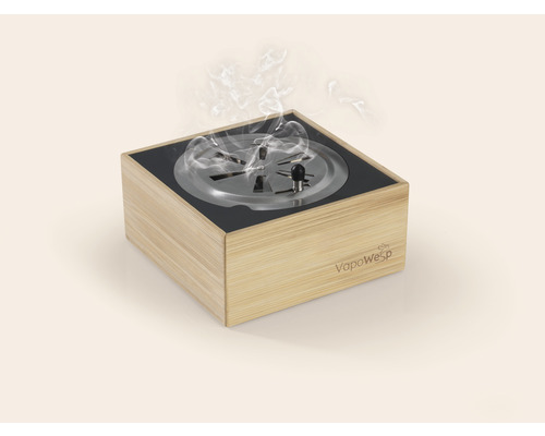 VapoWesp Wespenfalle aus Holz mit Dampf