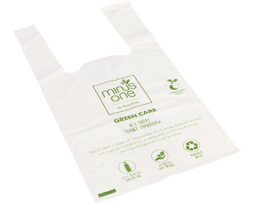 Tragetasche aus kompostierbarem Material für Tierprodukte