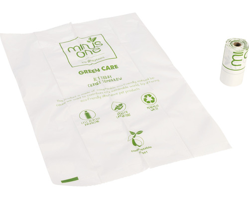 Minus One sacs à excréments pour chiens avec un rouleau