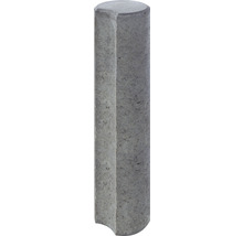 Pavé gris à bords biseautés