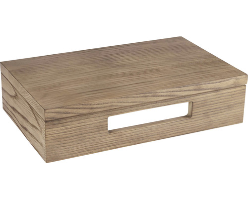 Coffre en bois avec poignée