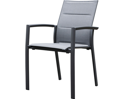 Chaise de jardin SenS-Line garden furniture 58 x 56 x 88 cm aluminium, gris