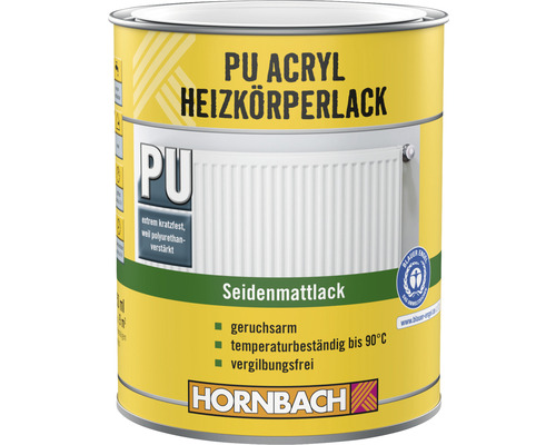 Laque à radiateurs HORNBACH RAL 9010 blanc pur 375 ml Laque à radiateurs HORNBACH RAL 9010 blanc pur 375 ml