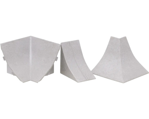 Trois protections d''angle en plastique