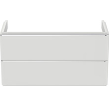 Meuble sous-vasque Ideal Standard Adapto couleur de façade blanc brillant brillant 49 x 41 x 97 cm T4302WG