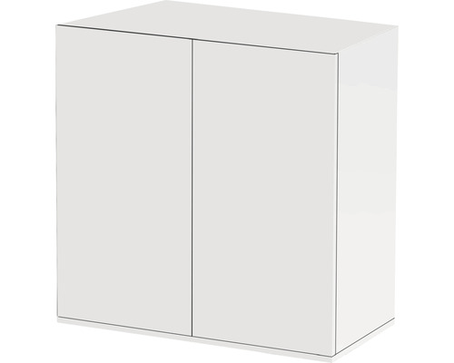 Weißer Hängeunterschrank mit zwei Türen