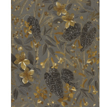 Papier peint intissé 538229 Curiosity floral gris