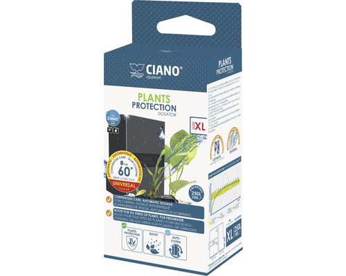 Engrais Ciano Plant Dosator S jusqu'à 40 l, fertilisation automatique en continu pour plantes d'aquarium jusqu'à 60 jours, sans électricité Ciano Plants Protection Dosator XL, engrais pour plantes d''aquarium