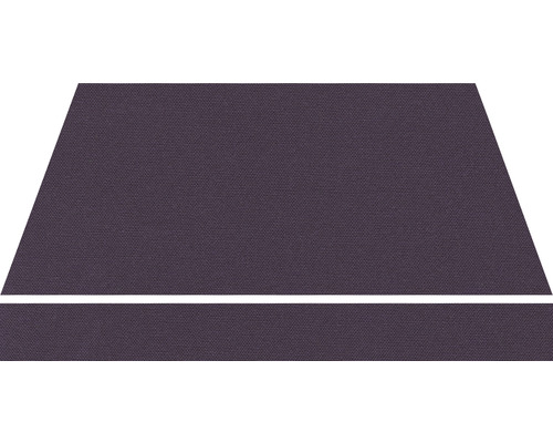 Bâche trapézoïdale avec structure en tissu