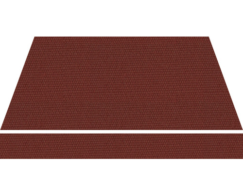 Découpe de tapis brun