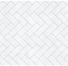 Wandbelag PVC Ceramics Metallic Chevron 67,5 x 400 cm