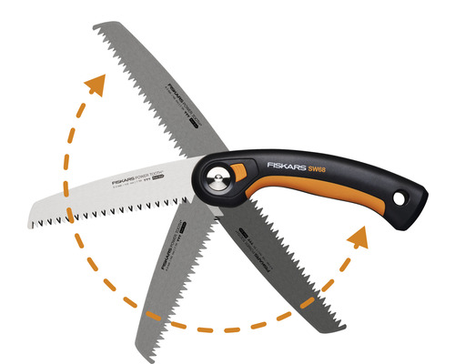 Scie à branches Fiskars avec lame de scie pliable