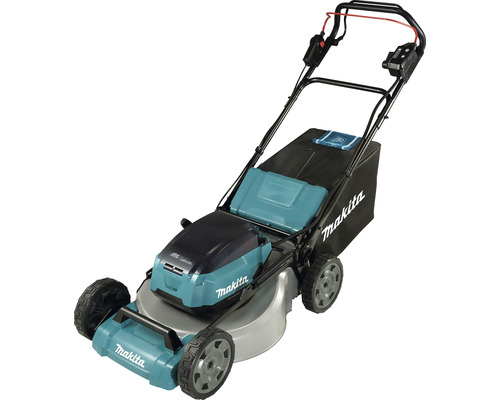 Tondeuse sans fil MAKITA DLM 536PT2 2x18V avec 2 batteries 5 Ah et chargeur Tondeuse à gazon Makita avec bac de ramassage