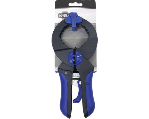 Clé à tube avec poignée bleue dans l''emballage