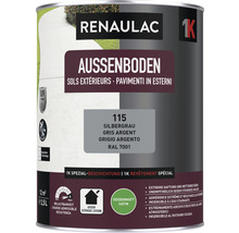 RENAULAC Aussenbodenfarbe seidenmatt silbergrau 2.5 l